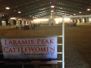 The 2014 Laramie Peak CattleWomen Ag Expo was hosted by Top Hat Arena in Wheatland. About 175 elementary students attended the event.